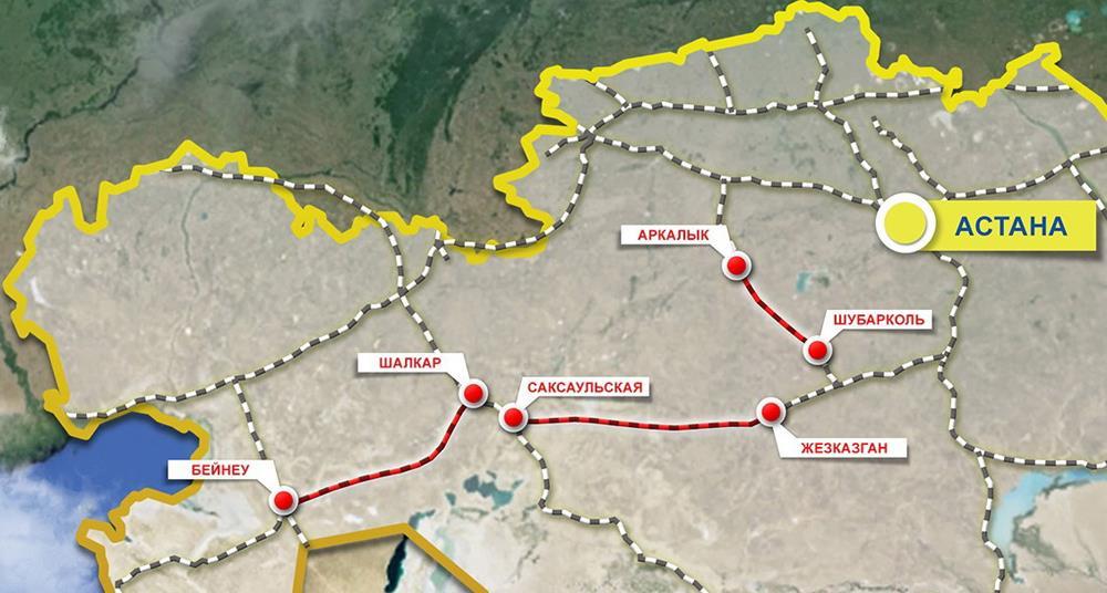 Trans-Kazakhstan railway opens | News | Railway Gazette International