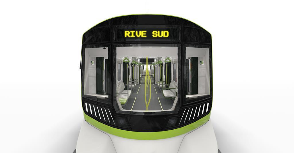 Bridgeinspired Montréal REM train design revealed Metro Report International Railway