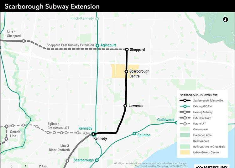 Toronto subway expansion funding announced | Metro Report International ...