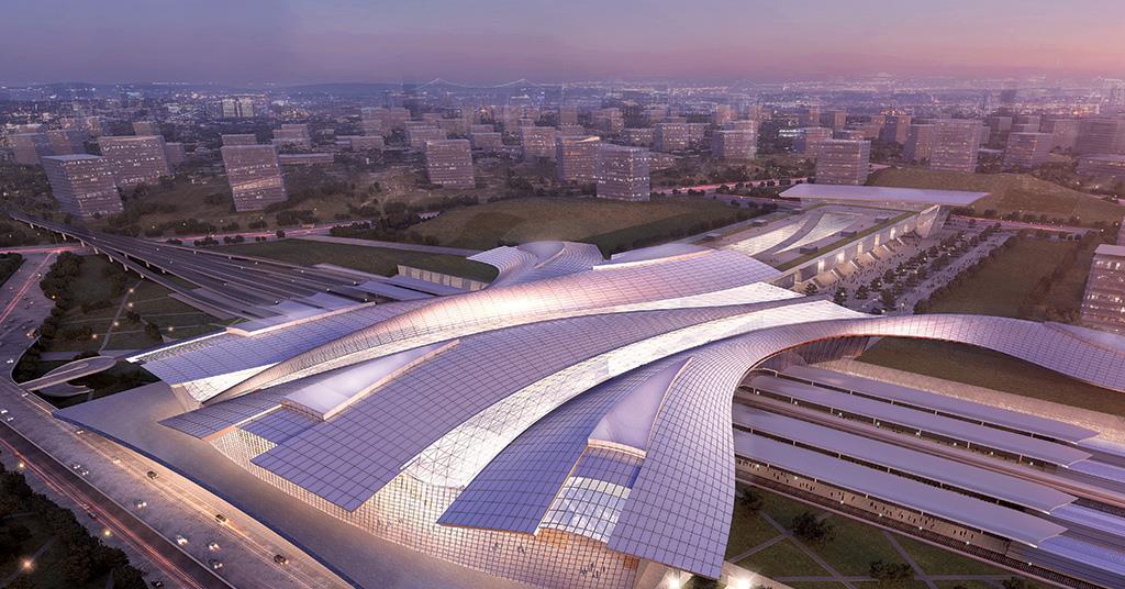 High speed rail station concepts inspired by culture, people and