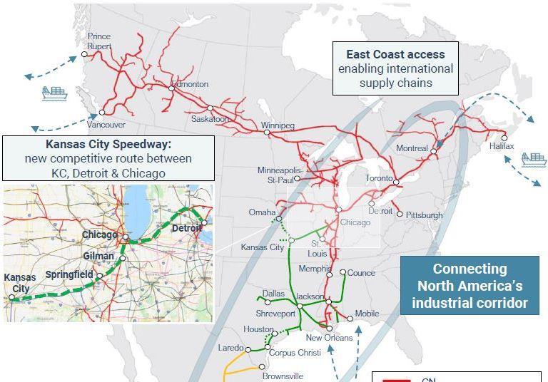 KCS favours revised CN proposal over CP merger plan  News  Railway 