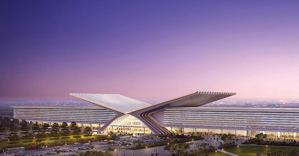 High speed rail station concepts inspired by culture, people and