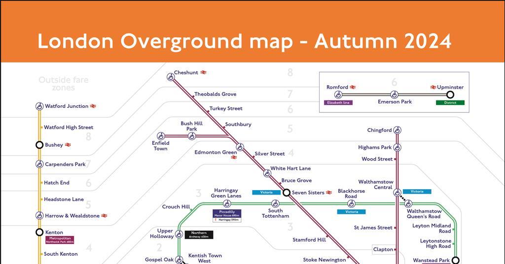 London Overground routes get new names Rail Business UK Railway
