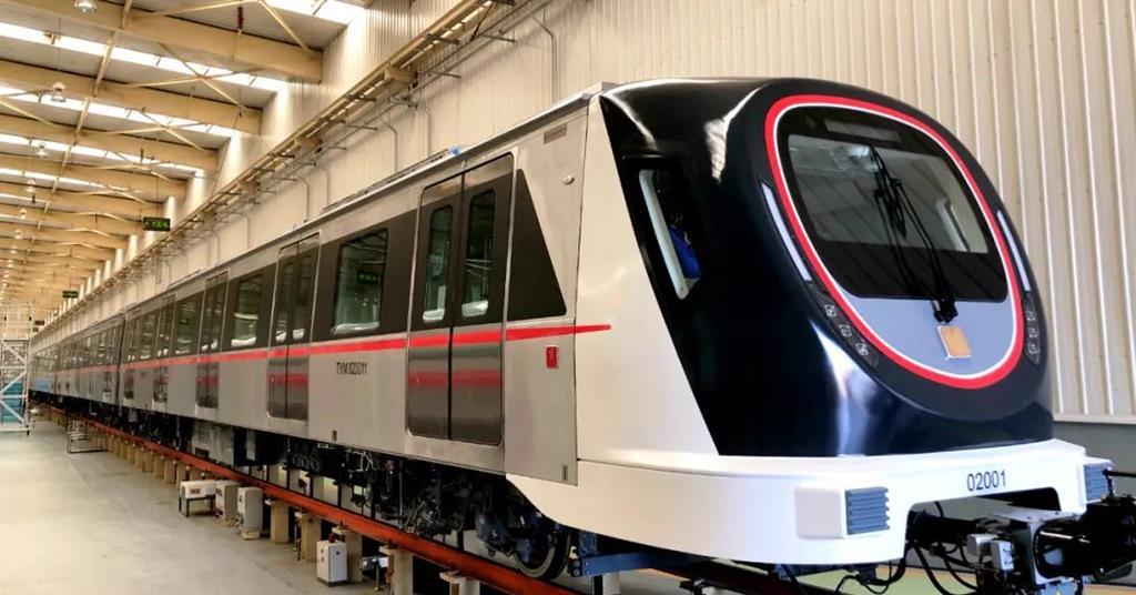 Driverless metro train delivered to Taiyuan Metro Report