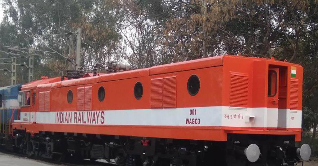 indian railway electric engine