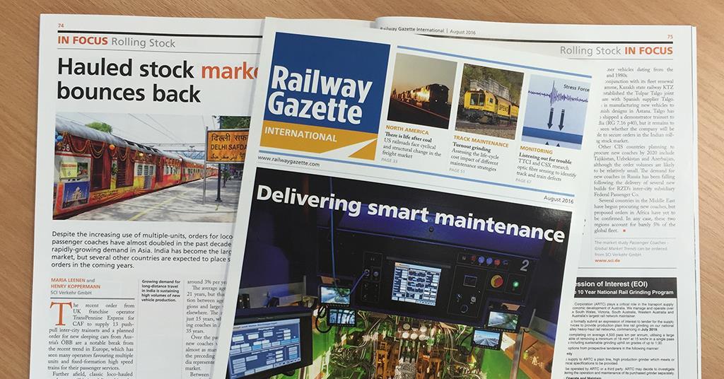 Feature Articles In The August 2016 Issue Of Railway Gazette ...