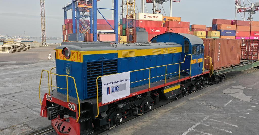 HHLA launches Ukrainian container train operator | News | Railway ...