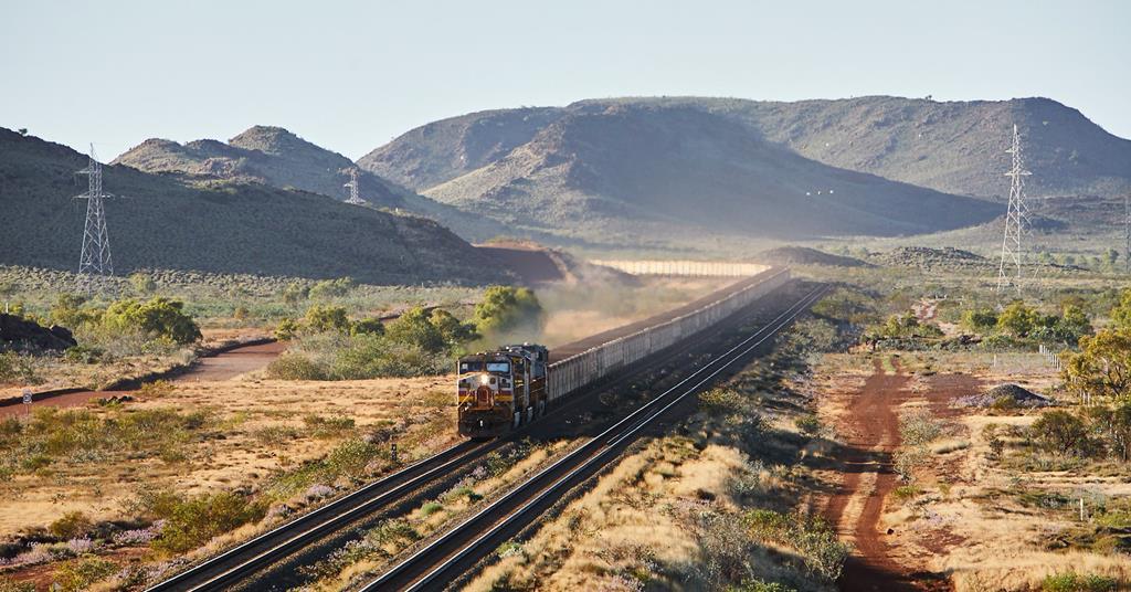 Driverless heavy haul railway expanded to serve automated iron ore mine