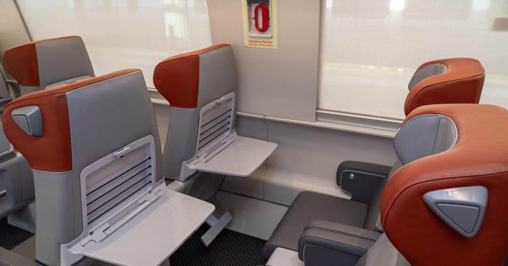 Amtrak Unveils The Interiors Of The Next Generation Of Acela Trains News Railway Gazette