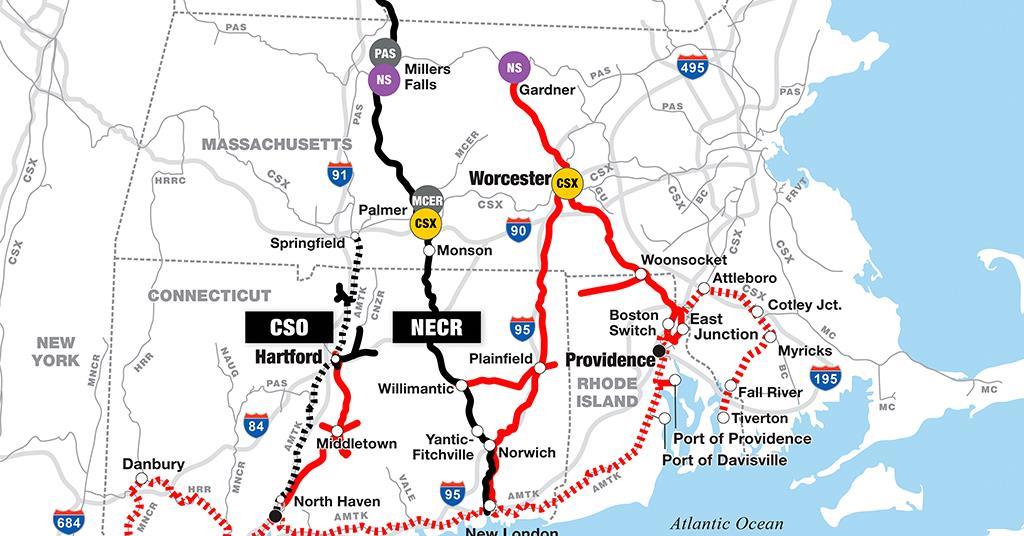 Genesee Wyoming Railroad Map Genesee & Wyoming To Buy Providence & Worcester Railroad | News | Railway  Gazette International