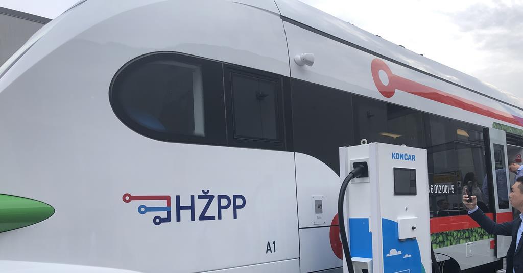 Končar KEV unveils battery multipleunits News Railway Gazette
