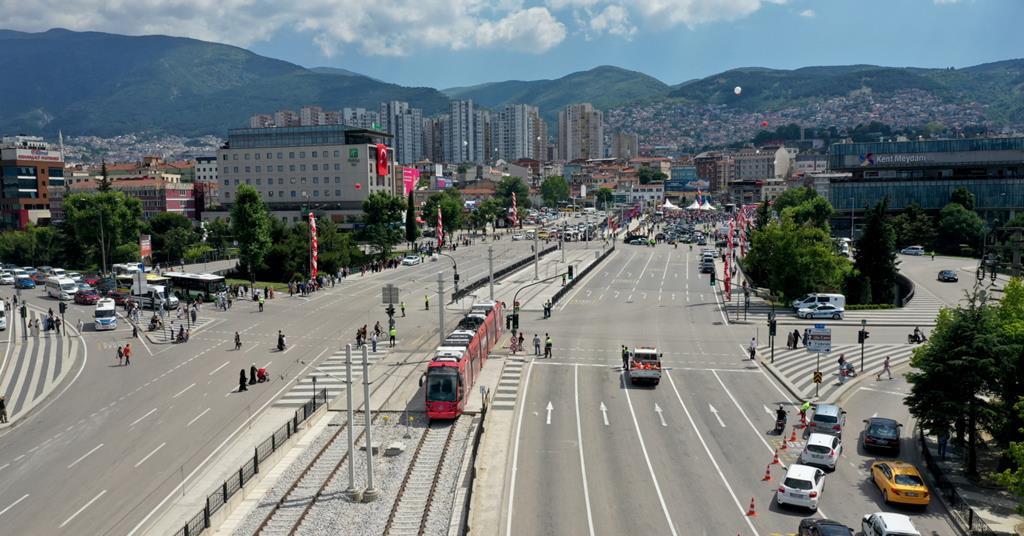 Bursa opens T2 tramway Metro Report International Railway Gazette
