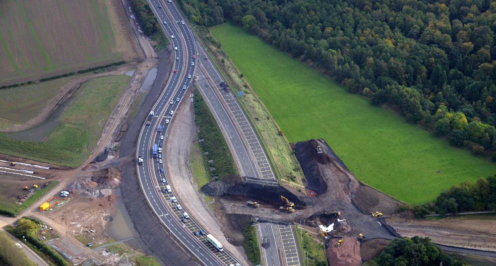 Road bypass enables construction of Borders Railway bridge News