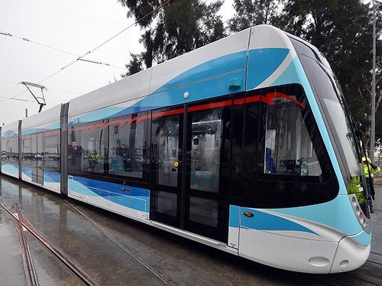 Izmir trams start test running | News | Railway Gazette International