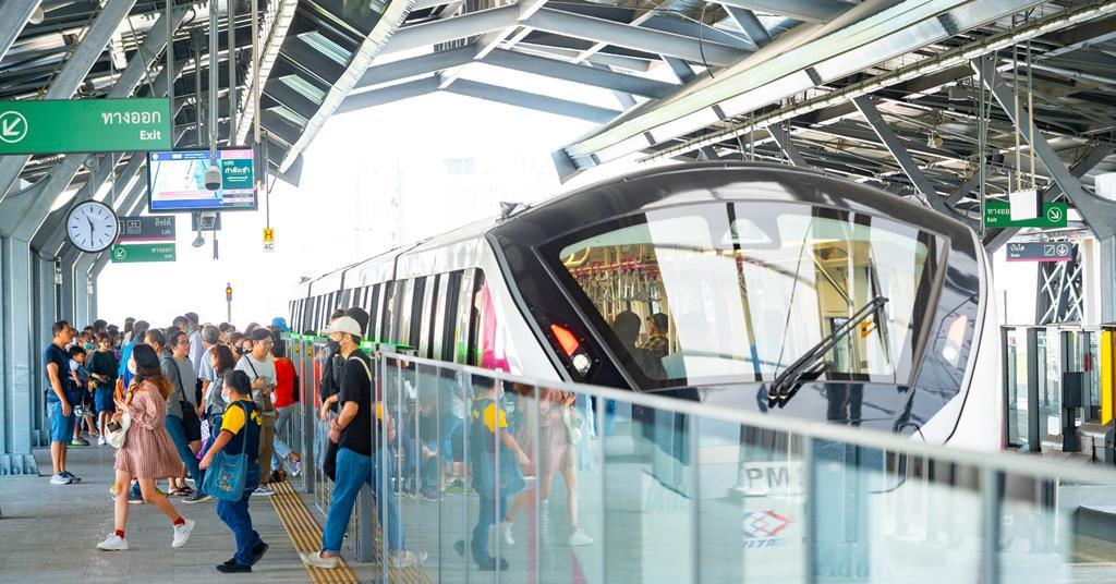 Bangkok Pink Line Monorail Opens 