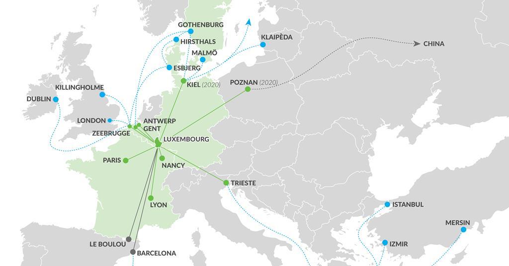 Poland To Luxembourg Rail Motorway Launched News Railway Gazette International