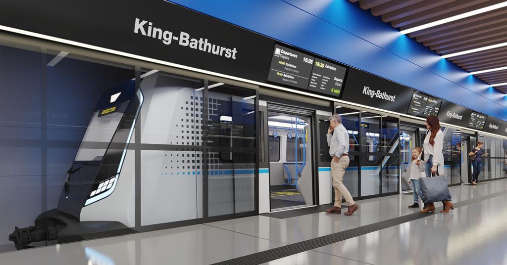 Ontario Line driverless train, railway systems and operating contract