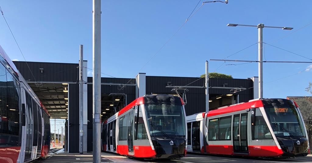 Sydney light rail depot energised Metro Report International