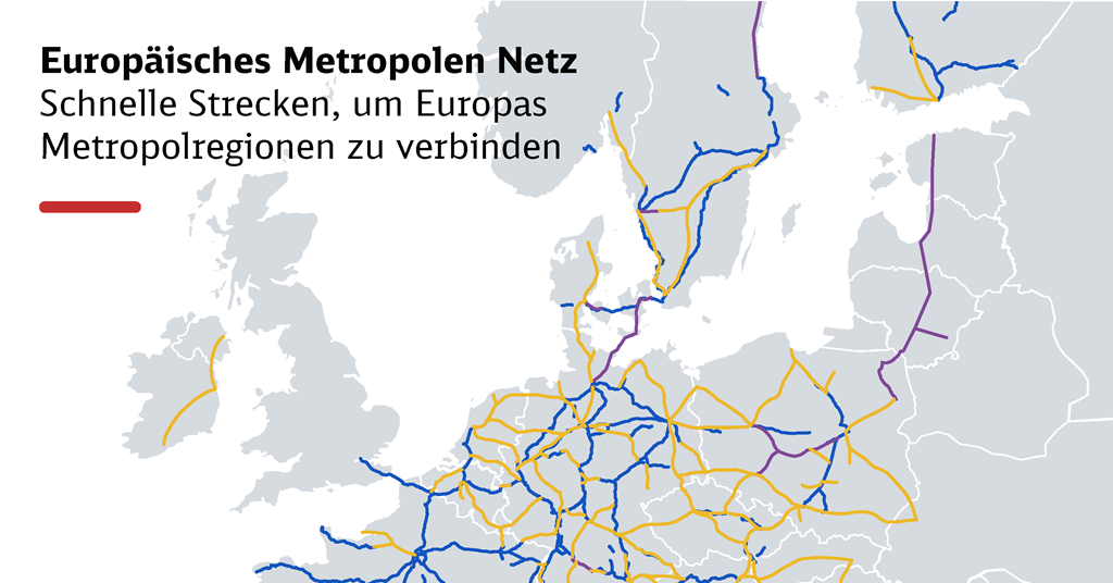 Train operators propose 32 000 km high speed rail 'Metropolitan Network', News