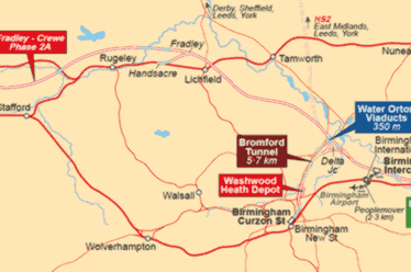 United Kingdom: HS2 - project map | Country profile | Railway Gazette ...