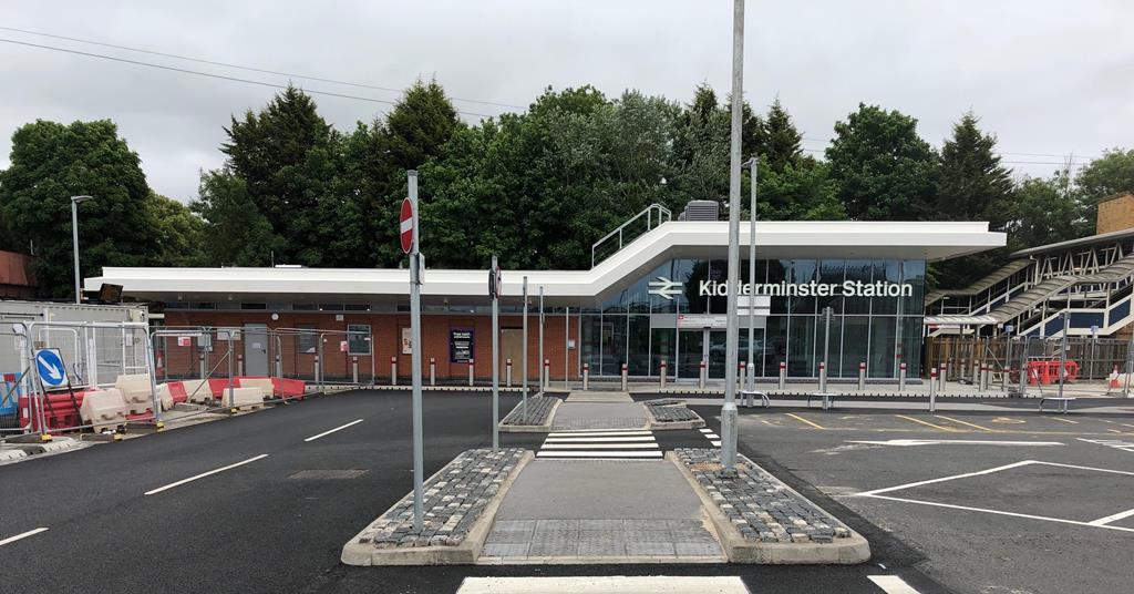 Kidderminster station building opens Rail Business UK Railway