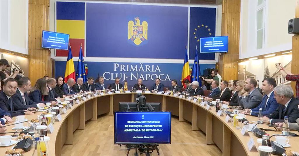 Contract signed for ‘ambitious and innovative’ ClujNapoca automated