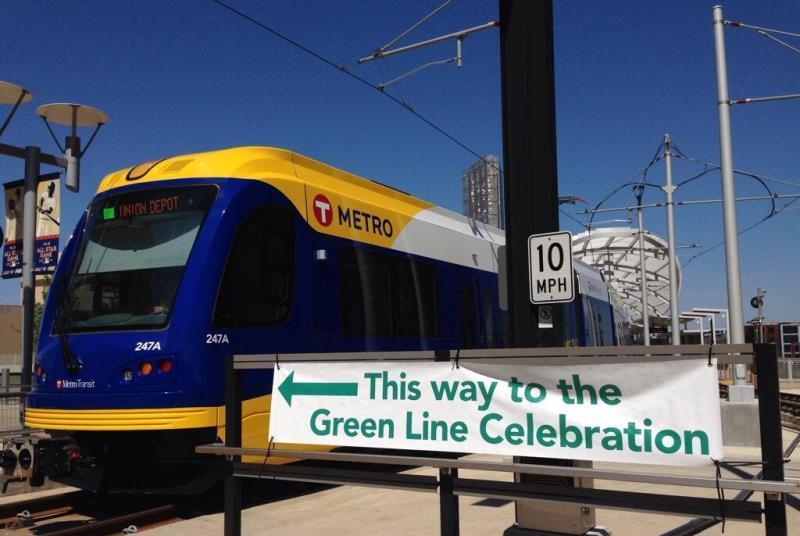 Minneapolis St Paul light rail line opens News Railway Gazette