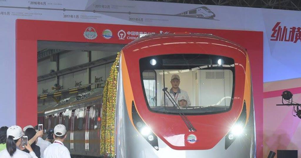 Lahore Metro’s first train rolls out | News | Railway Gazette International