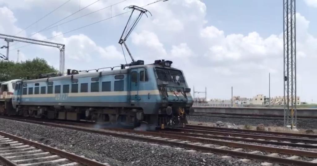 Indian Railways starts double-stack electric operation | News | Railway  Gazette International