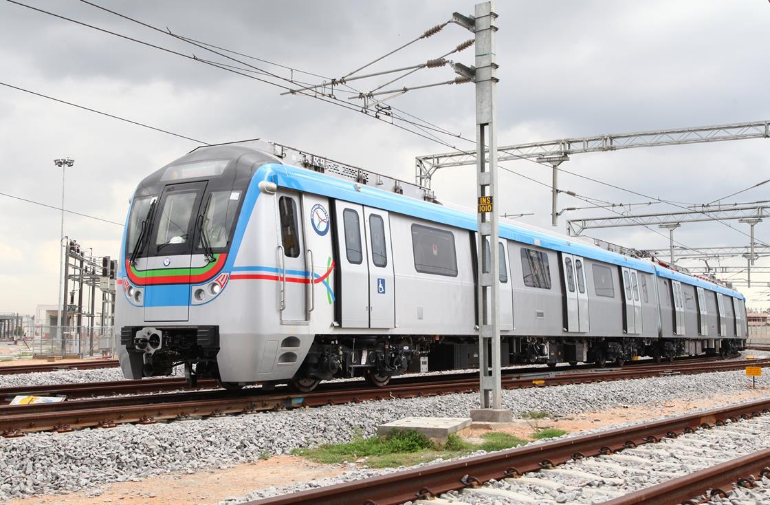 Hyderabad Metro Opens Green Line Urban News Railway Gazette
