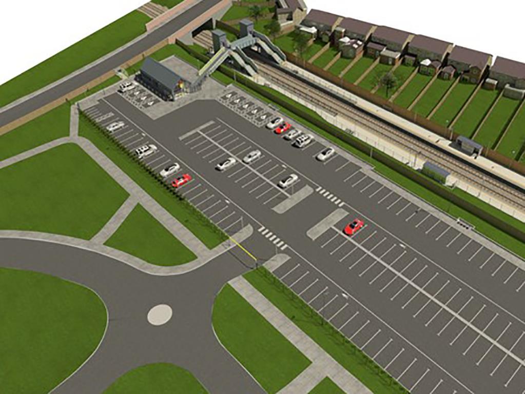 Maghull North station construction gets underway Metro Report