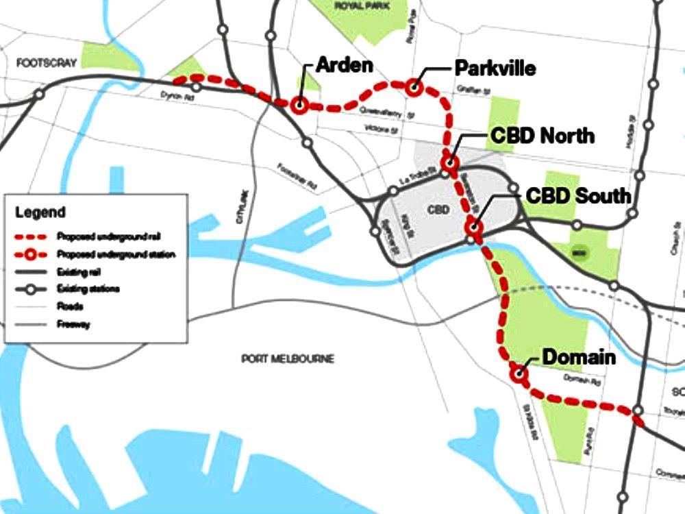 Melbourne Metro authority to develop cross-city link | News | Railway ...