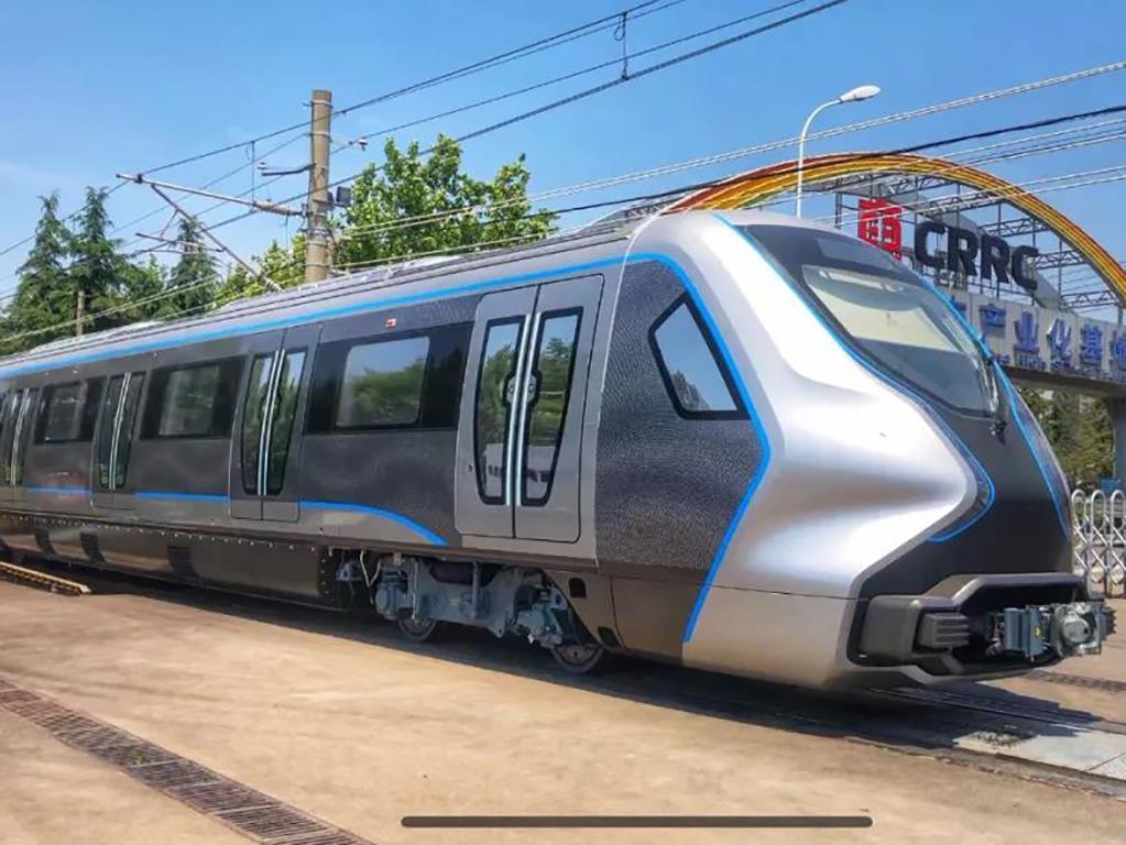 Crrc Tests Carbon Fibre Metro Car Urban News Railway Gazette