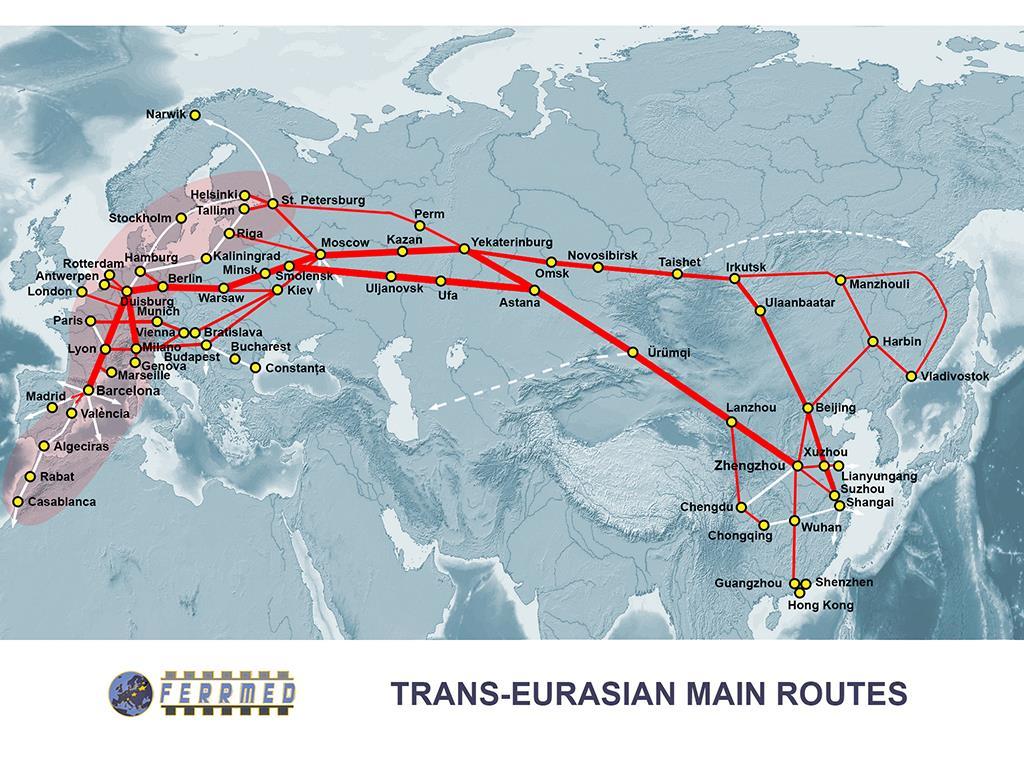Cooperation to promote Eurasian rail freight News Railway Gazette
