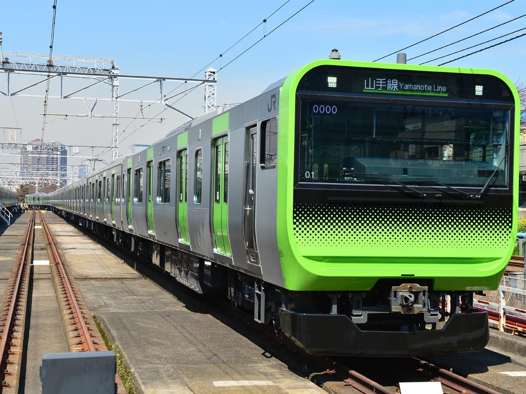 JR East unveils Yamanote Loop Series E235 EMU | News | Railway Gazette ...