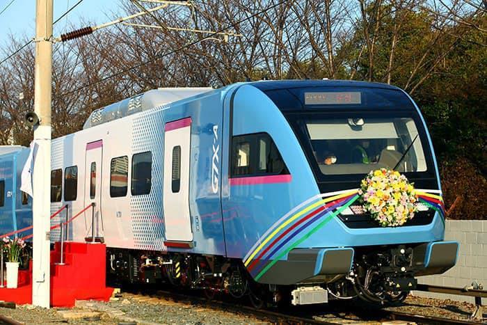 First Seoul GTX trainset unveiled | News | Railway Gazette International