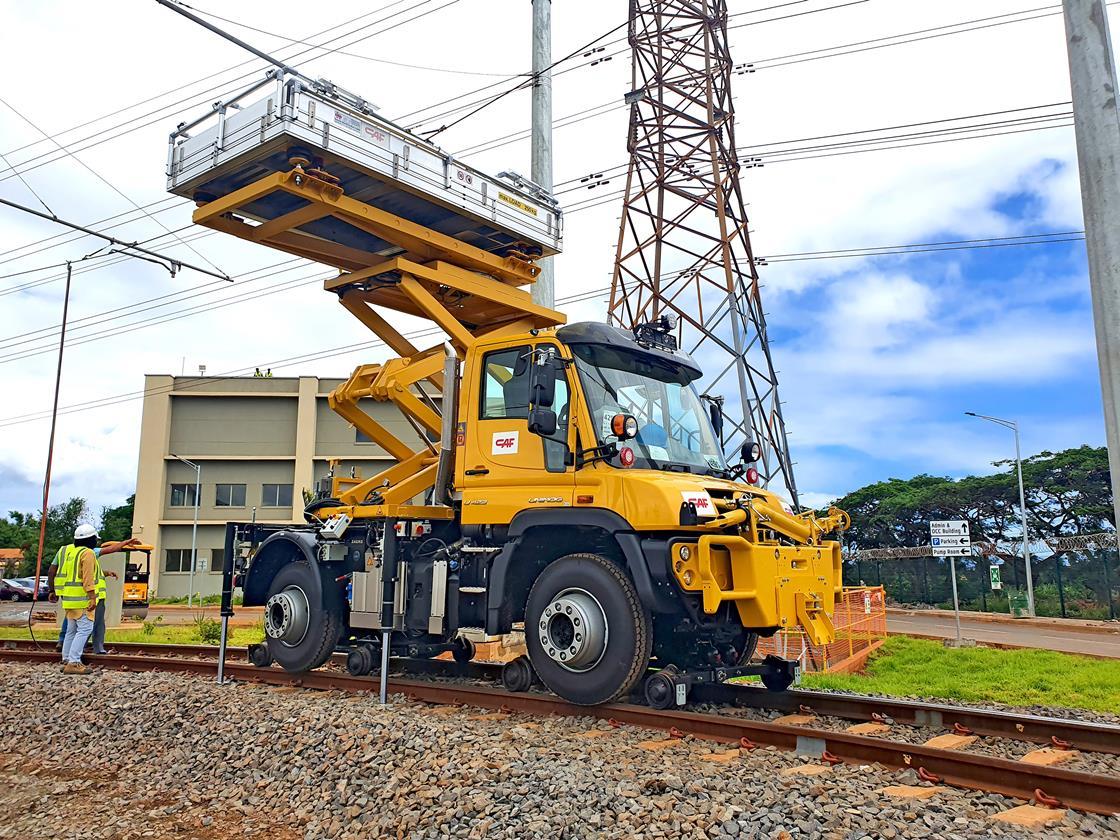 Mauritius light rail road rail fleet delivered Metro Report