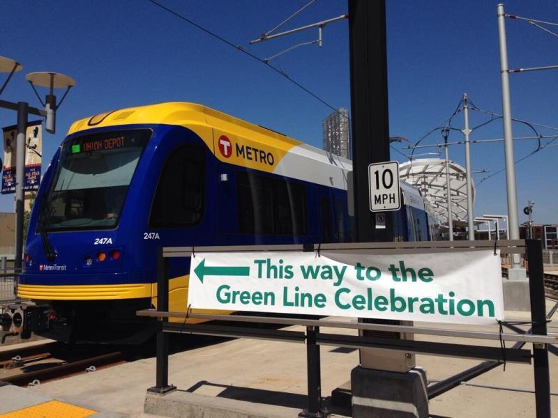 Minneapolis St Paul light rail line opens News Railway Gazette
