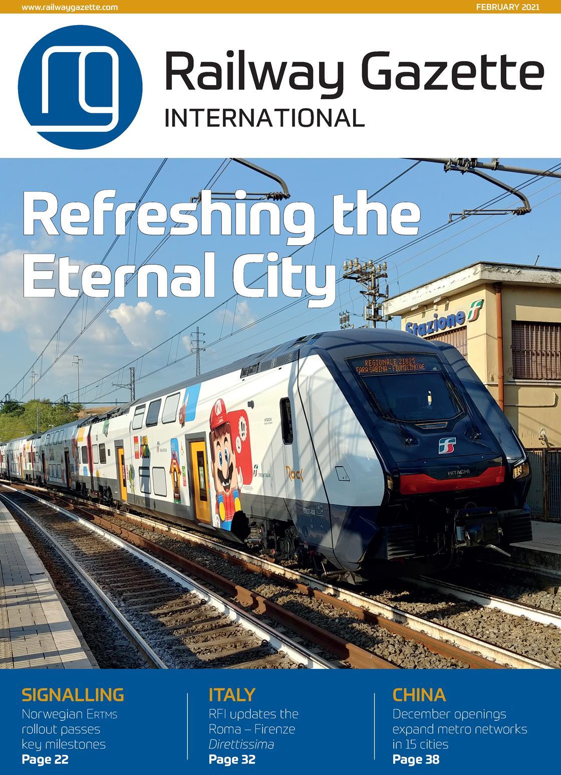 Railway Gazette International 2021 Digital Archive | Digital archive ...