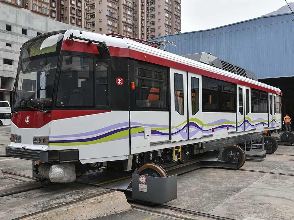 Crrc Delivers Lrvs To Hong Kong Urban News Railway Gazette
