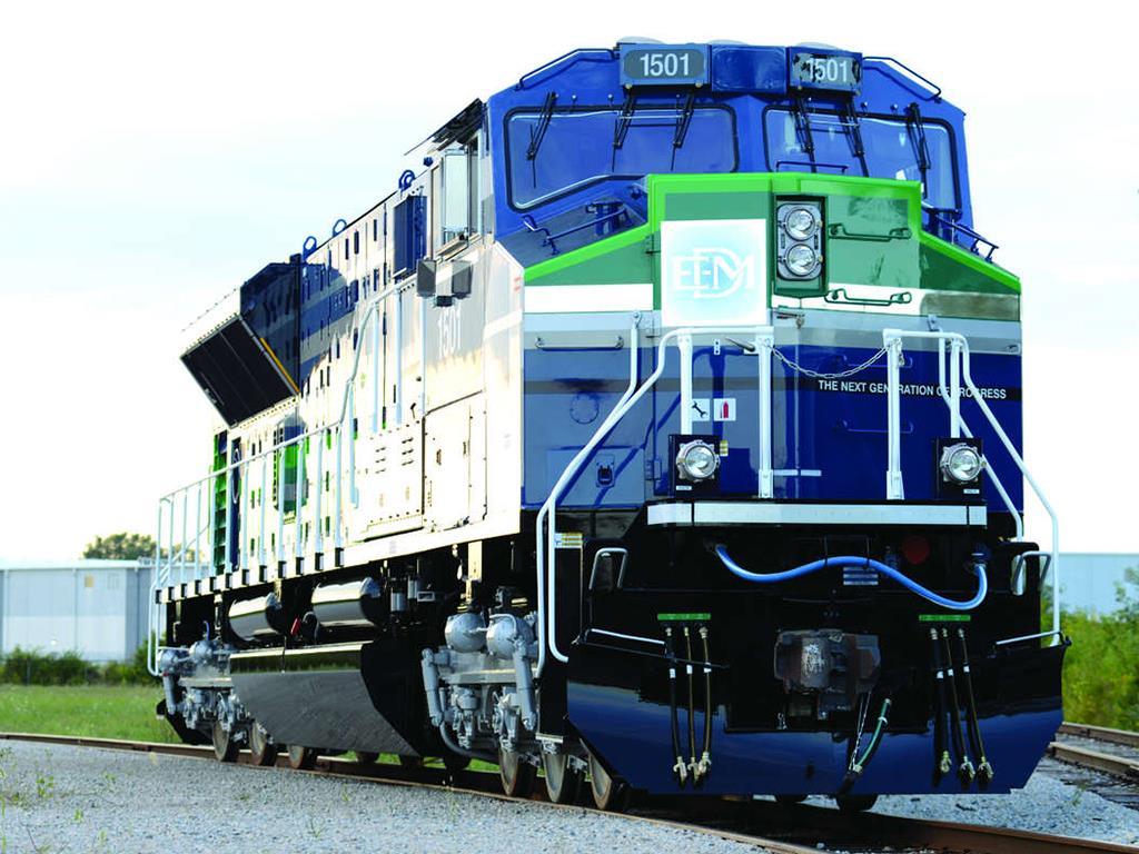 EMD unveils its first Tier 4 diesel News Railway Gazette