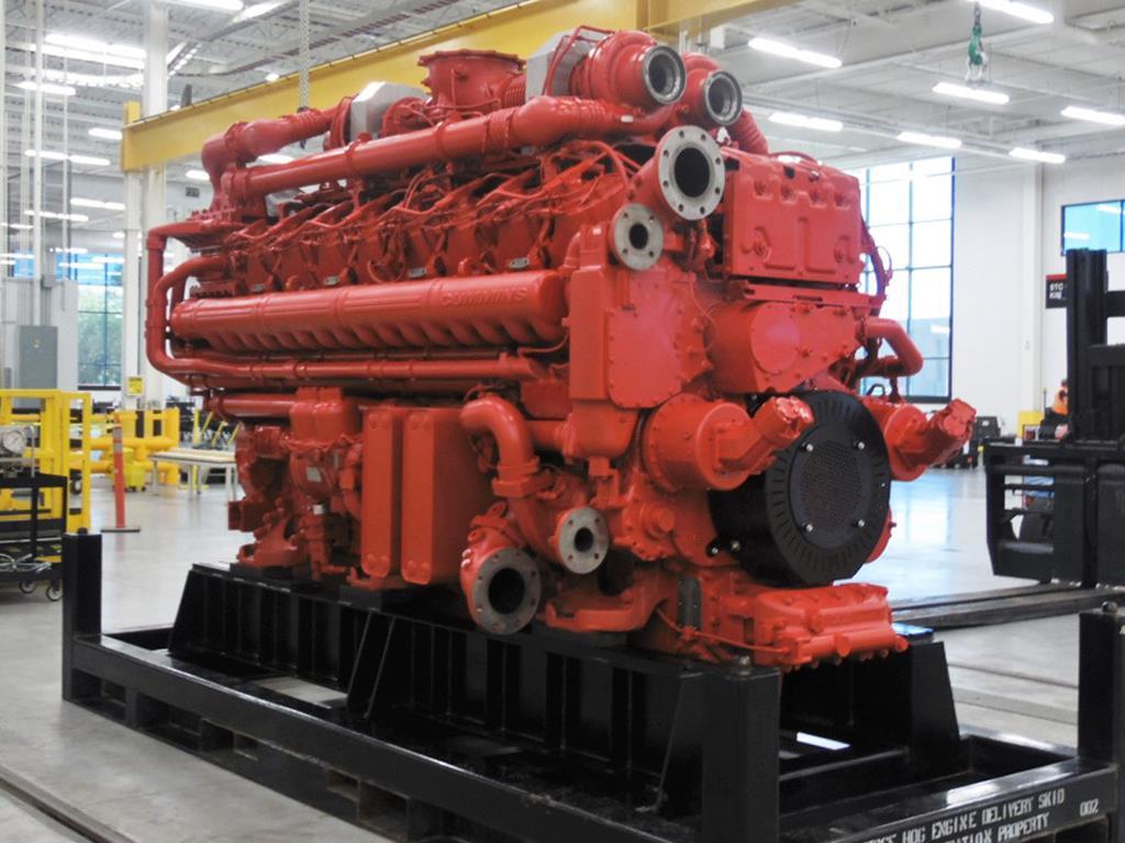 Cummins delivers first QSK95 engine News Railway Gazette