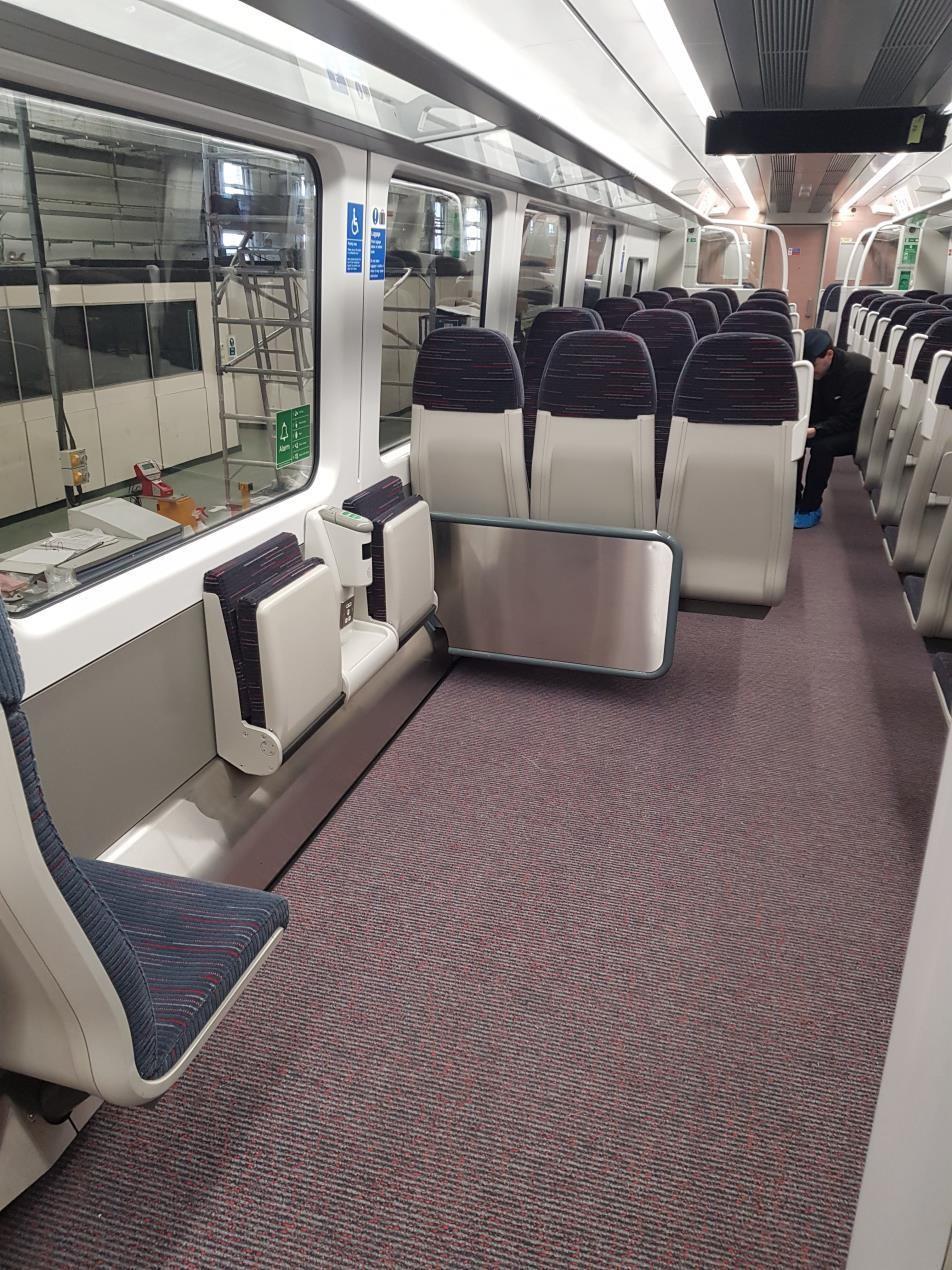 Accessibility features of Greater Anglia Aventra EMUs highlighted ...