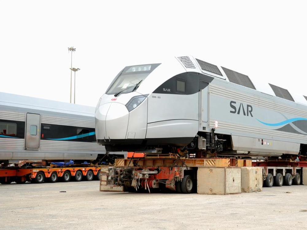 Sar S First Passenger Train Arrives News Railway Gazette International