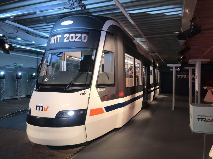 Download Škoda presents Mannheim tram mock-up | News | Railway Gazette International