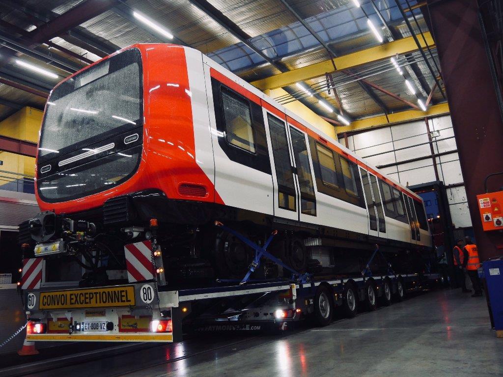 Alstom delivers first MPL16 metro train to Lyon Urban news Railway