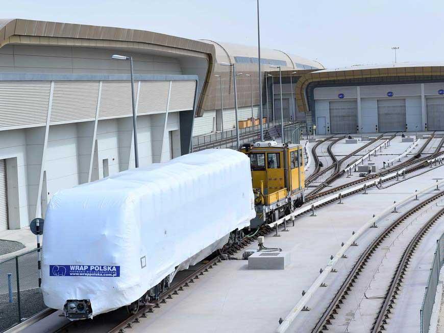 Dubai takes delivery of first Route 2020 metro train | News | Railway ...