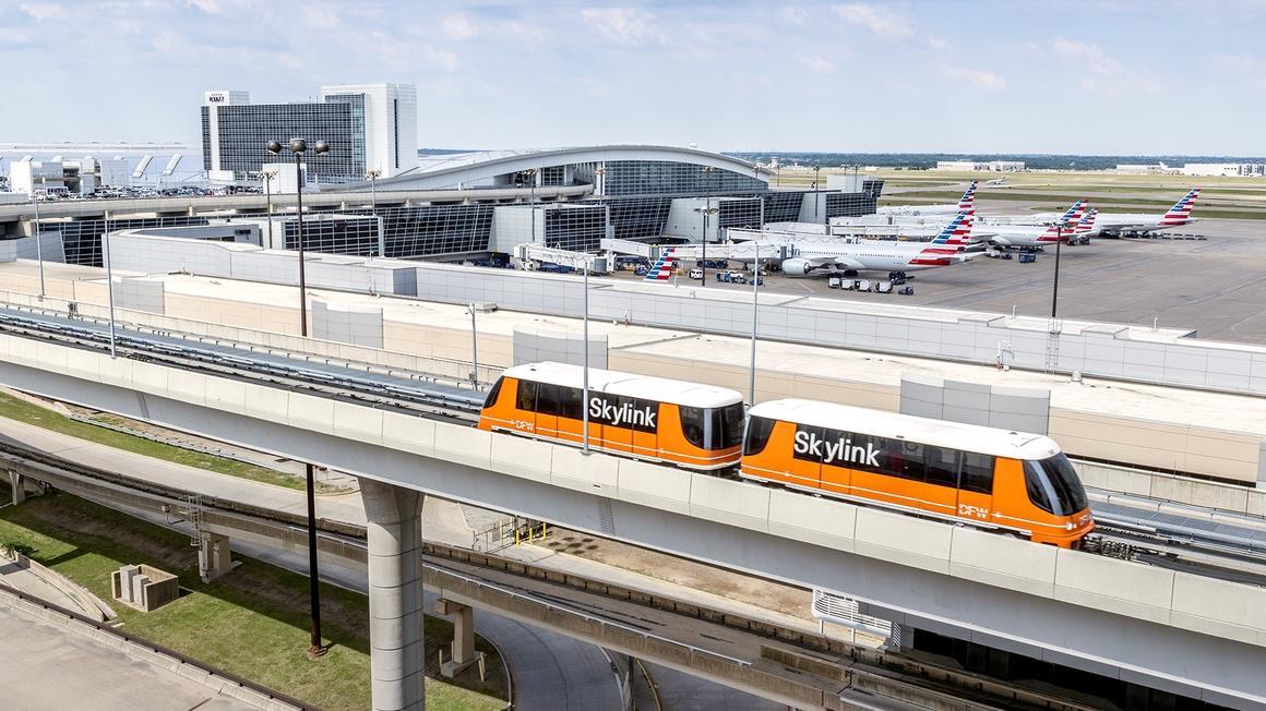 Dallas Fort Worth airport peoplemover modernisation contract