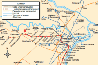 Torino City Map Country Profile Railway Gazette International