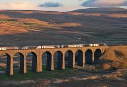 2026 02 01 Avanti WC 805 005-009 passing Ribblehead 1421 Carlisle to Wigan NW 02 C Howe